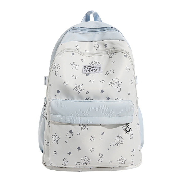 Stylischer Grafikdruck-Rucksack Karnz