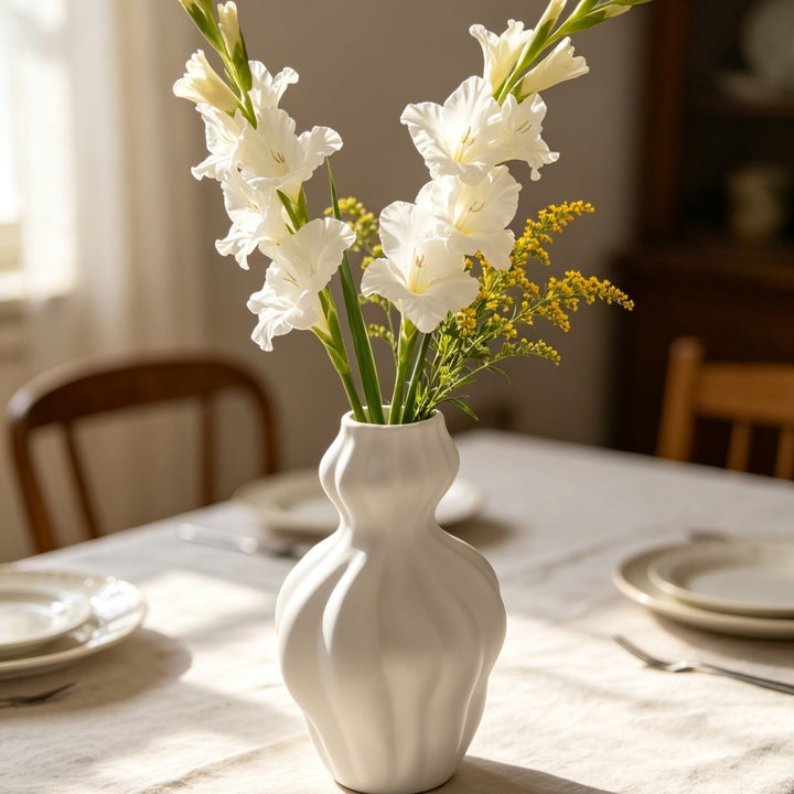 Abstract Skulptural Dekorative Vase Karnz