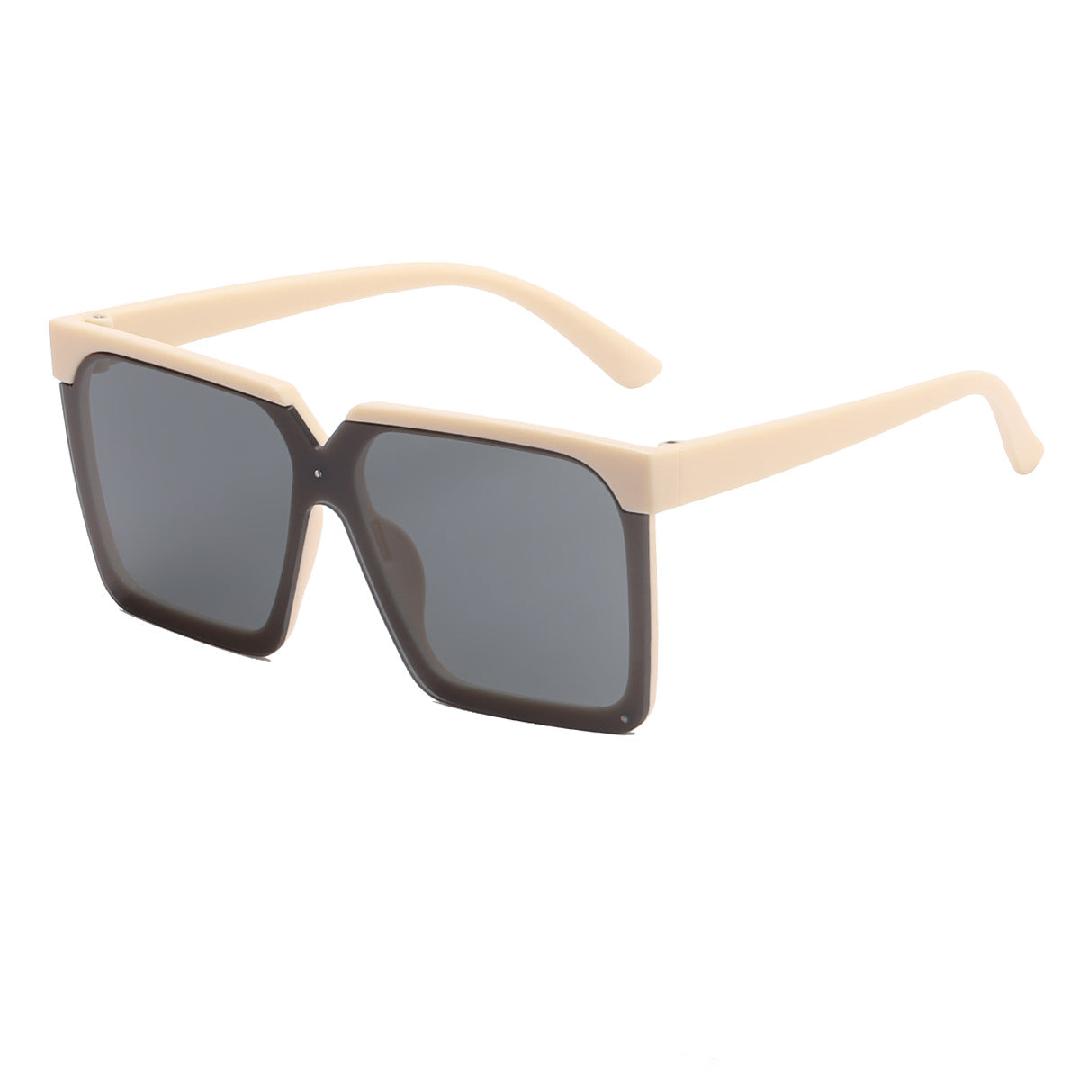 Damen große quadratische Sonnenbrille mit modernem Design Karnz