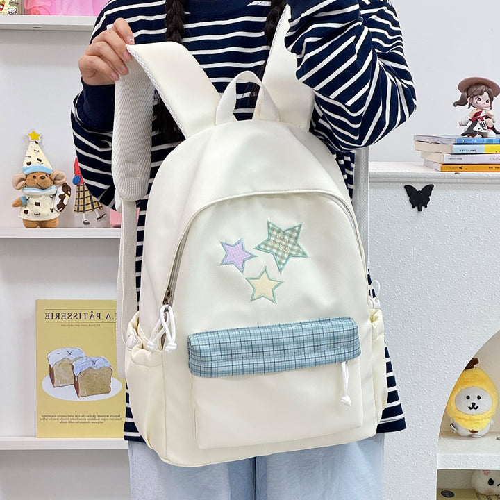 Stylischer, mit Sternen verzierter Rucksack Karnz