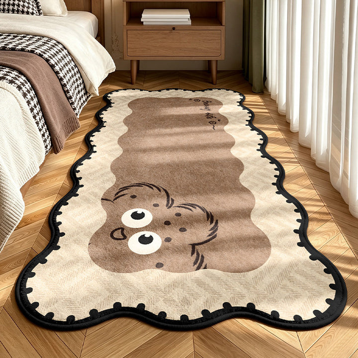 Cartoon Hund Design Teppich