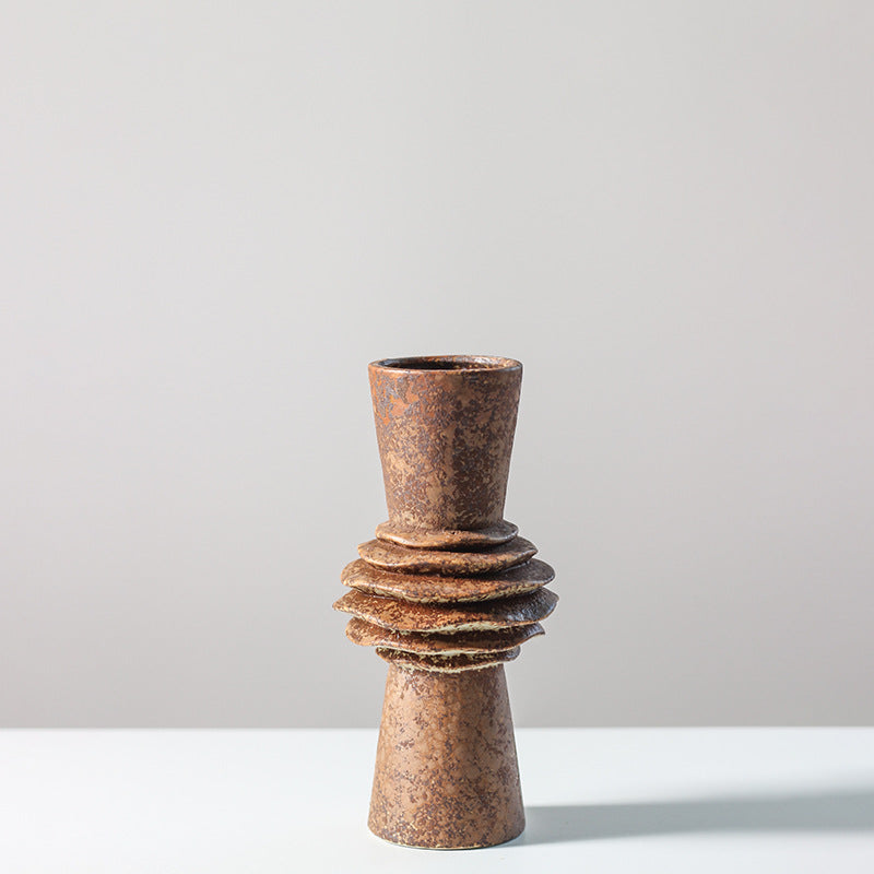 Künstlerische Skulpturale Keramikvase