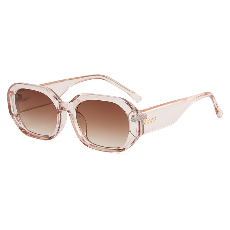 Damen modische geometrische Sonnenbrille mit robustem Design Karnz