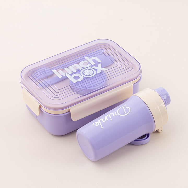 Dual-Compartment Meal Prep Lunch Box