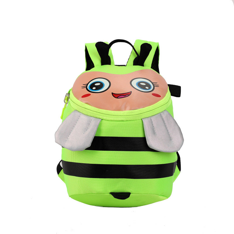 Plüsch-Rucksack mit Bienenmotiv und Praktischen Fächern Karnz