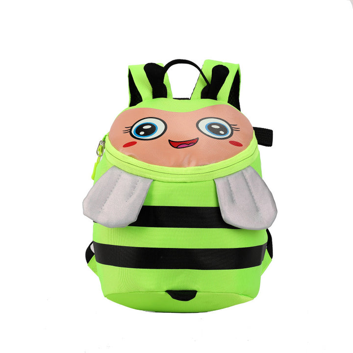 Plüsch-Rucksack mit Bienenmotiv und Praktischen Fächern Karnz