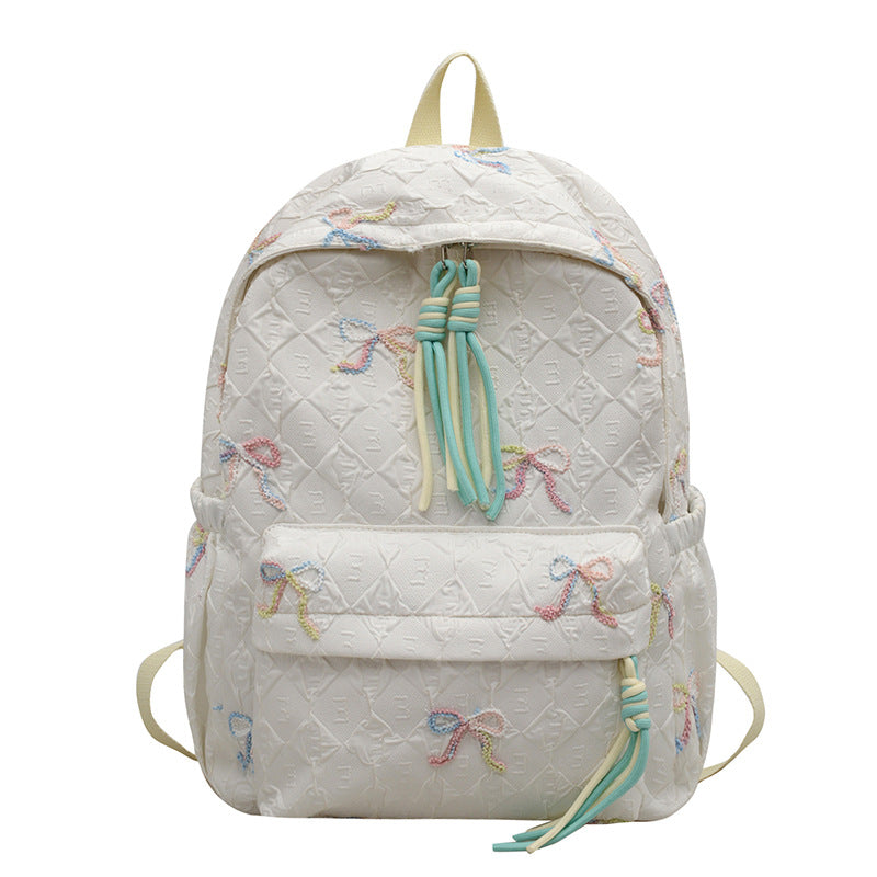 Kreativer Rucksack mit Schleifenmuster Karnz