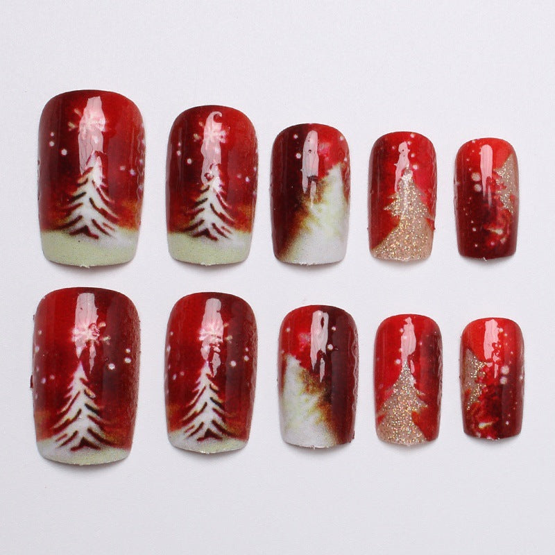 Kreative Weihnachtskunstnägel Set Karnz