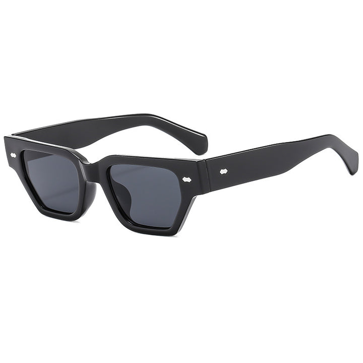 Geometrischer Rahmen Modischer Sonnenbrille Karnz