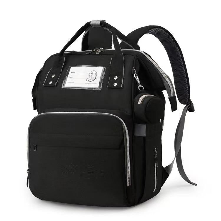 Multi-Compartment Funktionaler Wickelrucksack Karnz