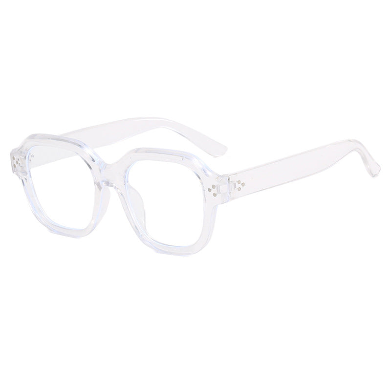 Damen modische oversized Brille mit charakteristischem Rahmen Karnz