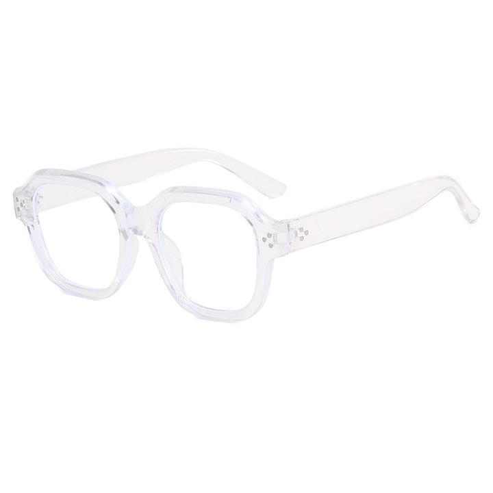 Damen modische oversized Brille mit charakteristischem Rahmen Karnz