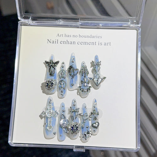 Glamouröse dekorative Nagelspitzen