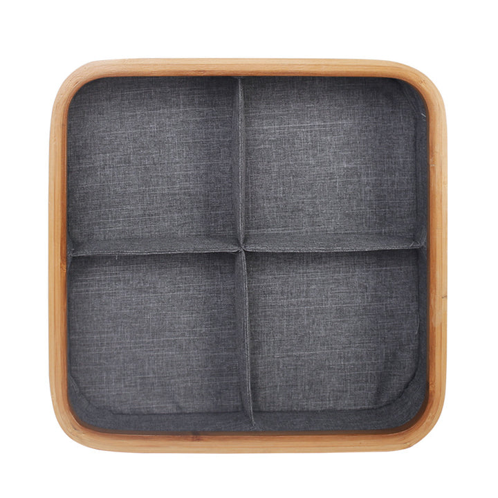 Multi-Sektionales Bambus-Storage-Tablett Karnz