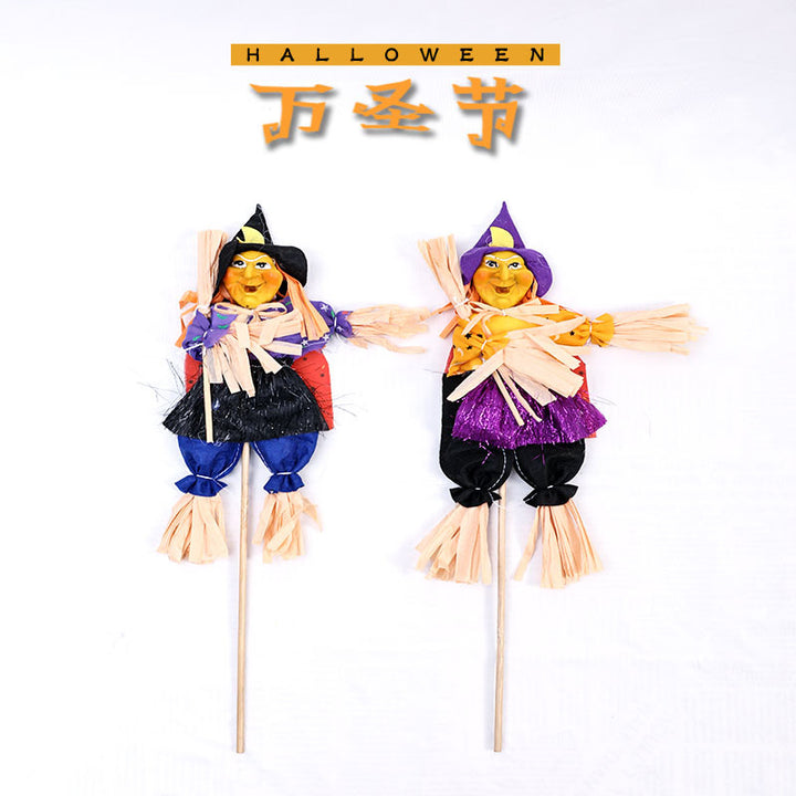 Dekorative Hexenpuppe Figurine
