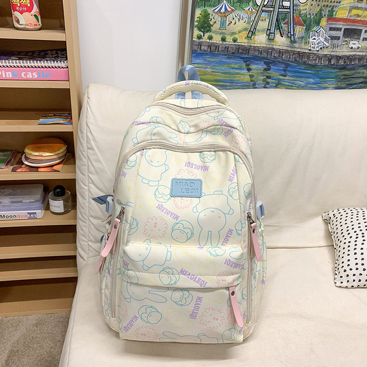 Spaß Charakter Druck Rucksack Karnz