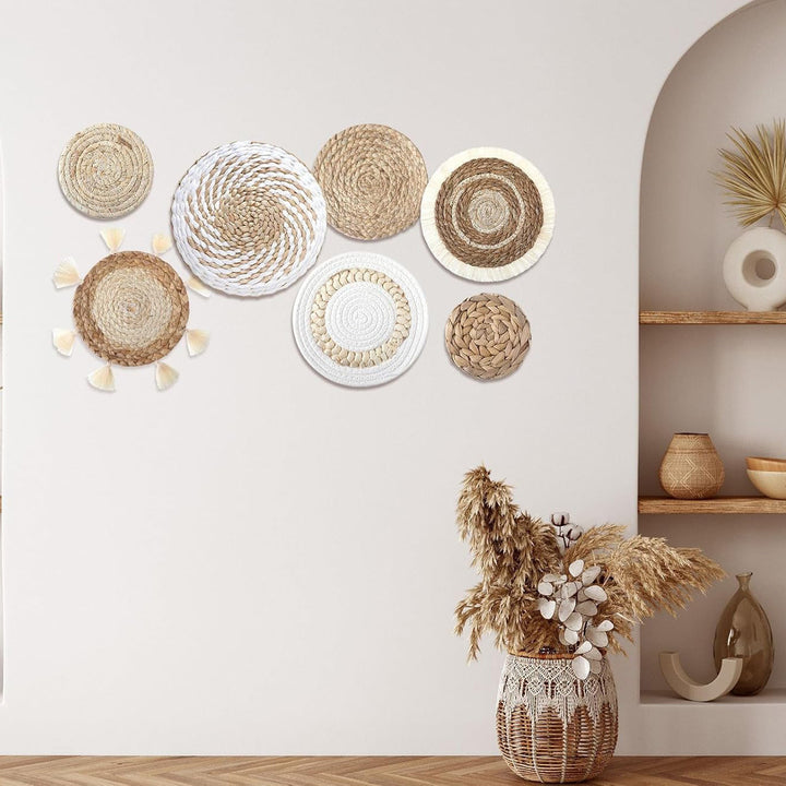 Runde Tischdecke Aus Naturmaterialien Karnz