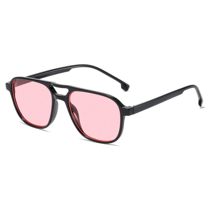 Damen Sonnenbrille im modernen Leopardenmuster Karnz