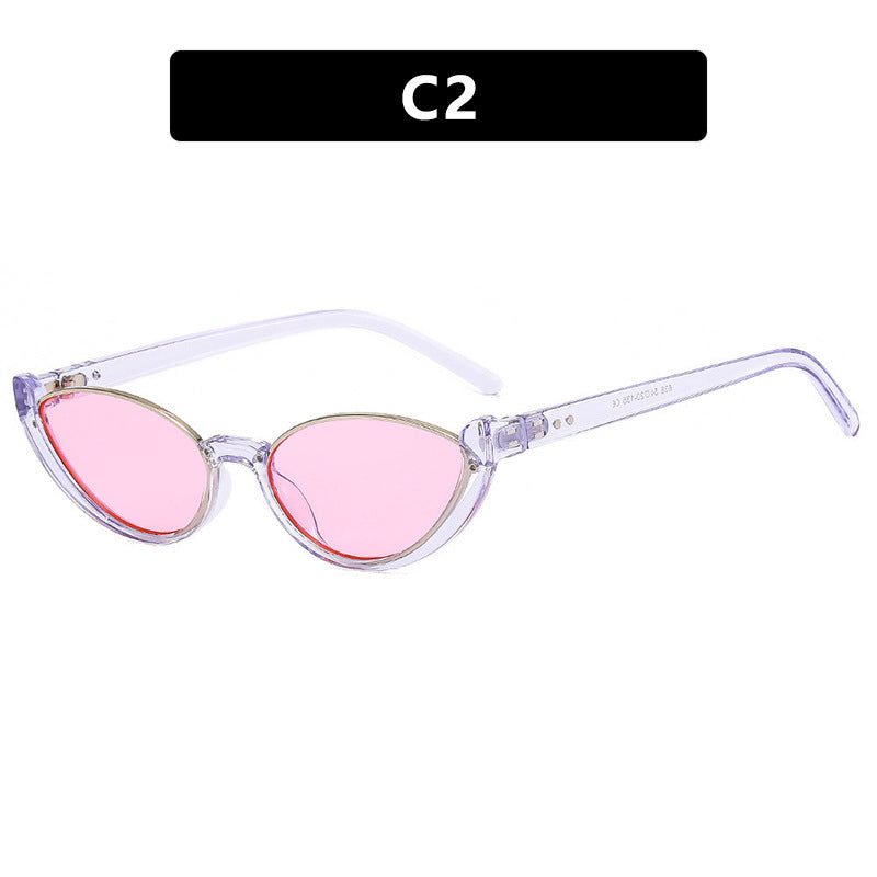 Damen modische Katzenaugen Sonnenbrille Karnz