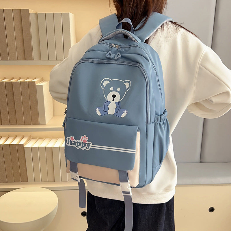 Schulrucksack mit Niedlichem Bärenmotiv Karnz