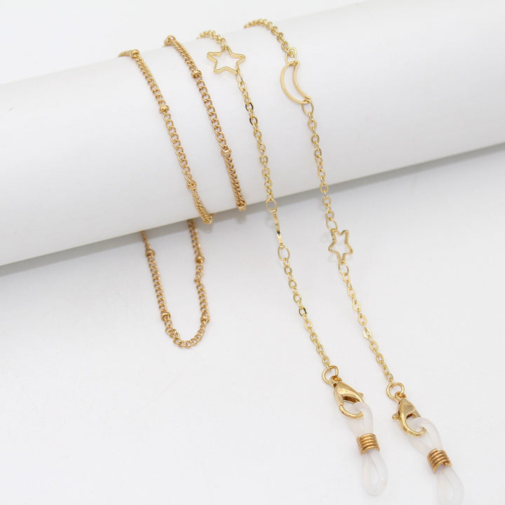 Elegante kreuzverzierte Brillenband Karnz