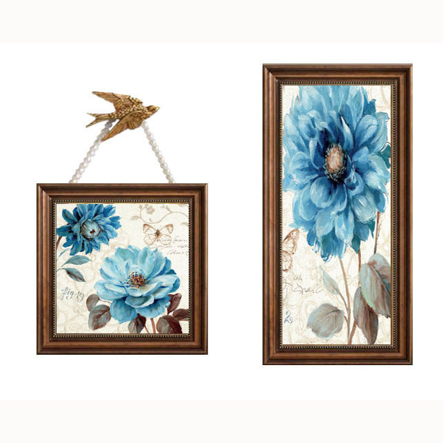 Vintage Blumen Wanddekoration Kollektion