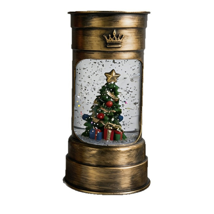 Glitzernde Weihnachtslaterne Karnz