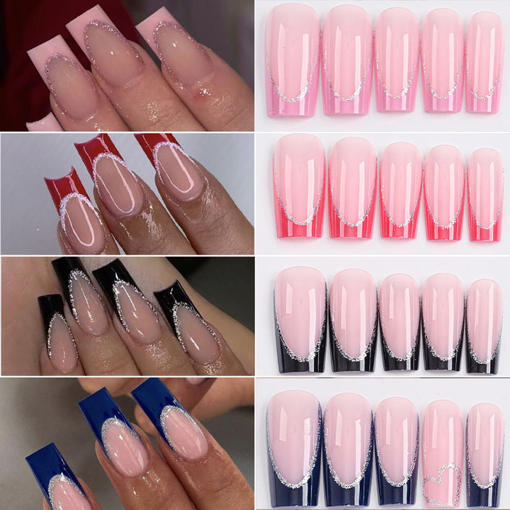 Elegantes Press-On Nagelset