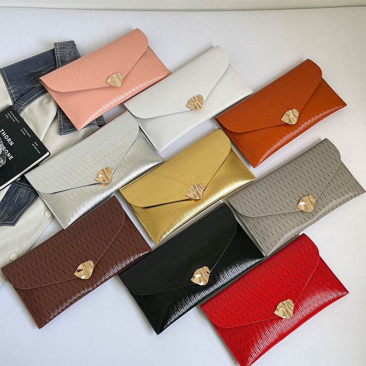WoElegant Glänzende Abend-Clutch Karnz