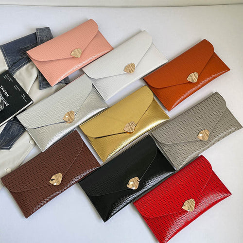WoElegant Glänzende Abend-Clutch Karnz