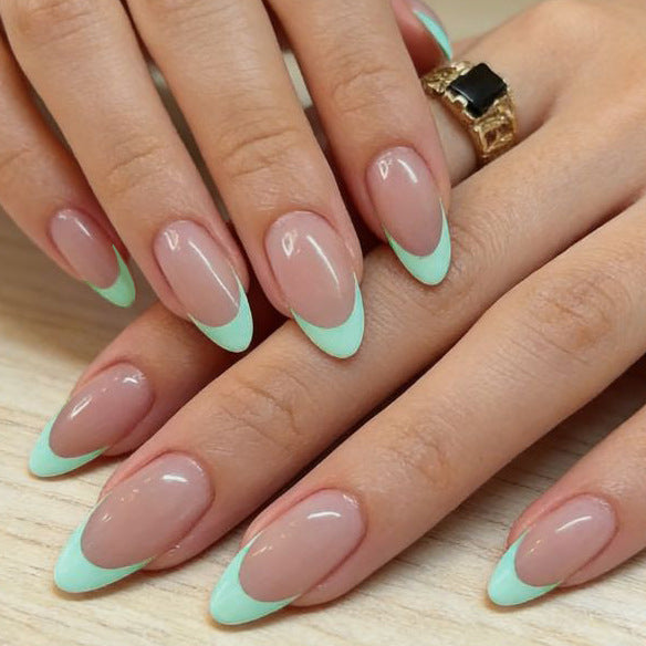 Elegante französische Spitze Acryl-Nagelverlängerungen Karnz 1789915404