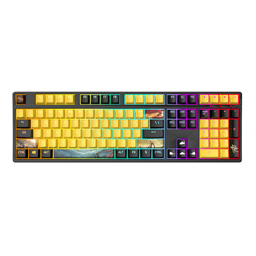 Custom Gaming-Tastatur mit RGB-Hintergrundbeleuchtung Karnz