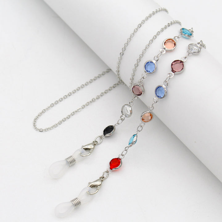 Elegante mit Kristallen verzierte Brillenablage Karnz 1788159829