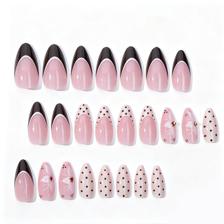 Künstlerisches Stiletto-Nagelkunst-Set Karnz