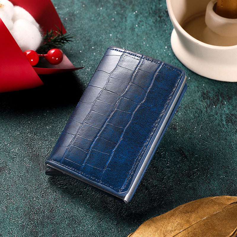 Premium Leder Visitenkartenhalter Karnz