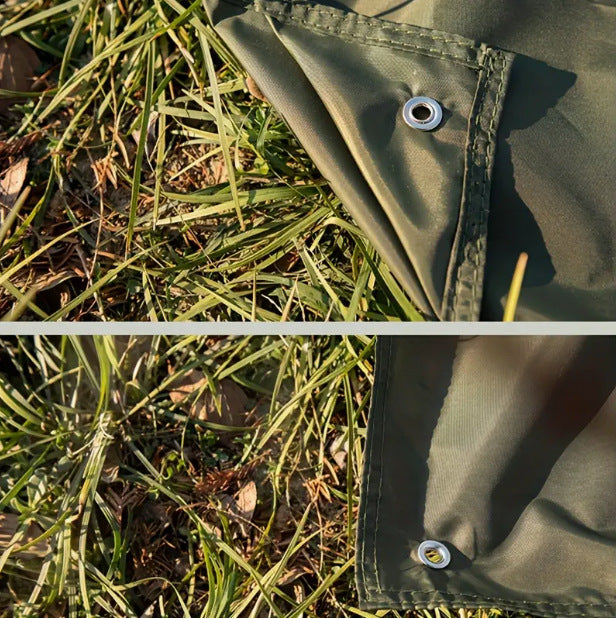 Damen Multifunktionale Picknickdecke mit Camouflage-Muster Karnz