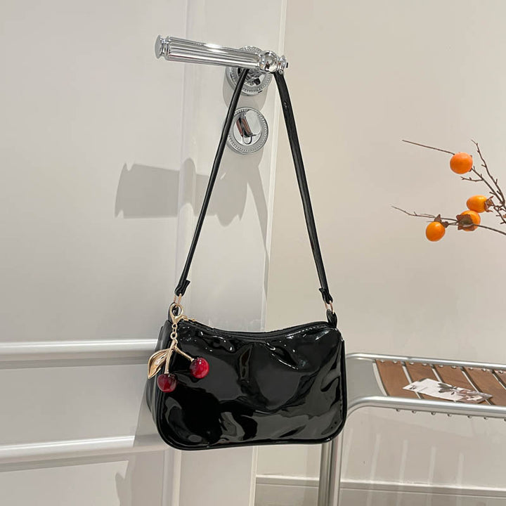 WoGlossy Texturiertes Handheld Crossbody Bag Karnz