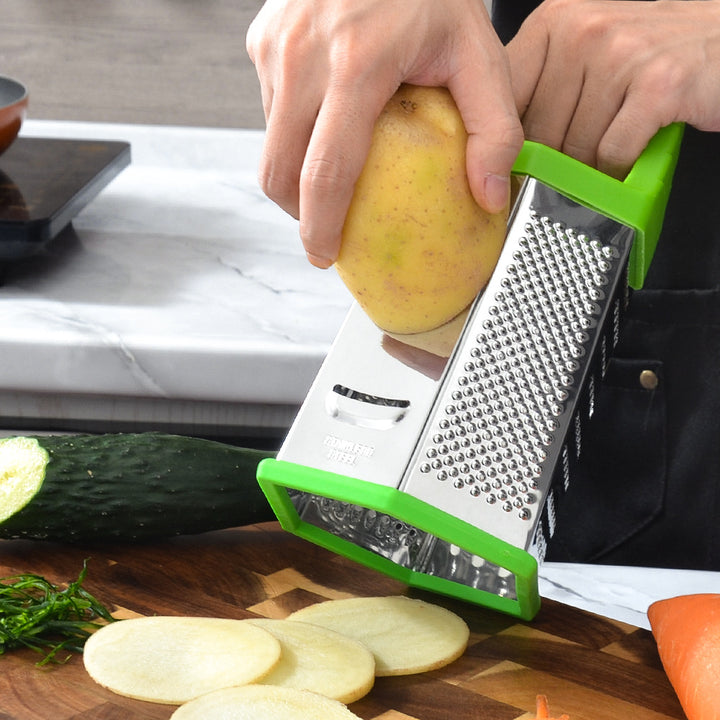 Edelstahl-Küchenreibe mit Ergonomischem Design Karnz