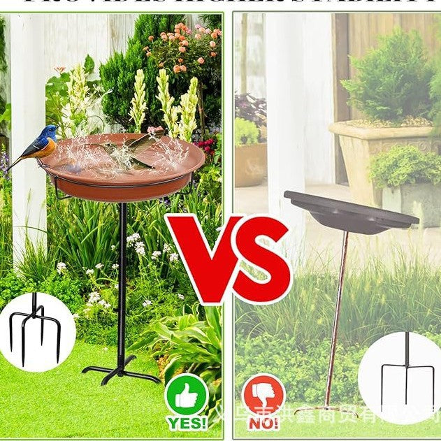 Dekorativer Outdoor-Vogelbadständer Karnz