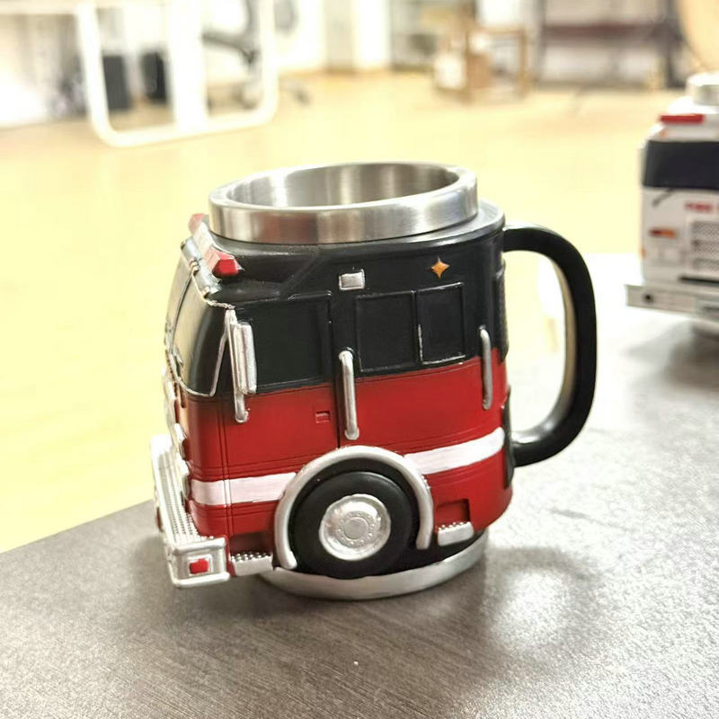 Kreativer Feuerwehr-Lampenbecher Karnz