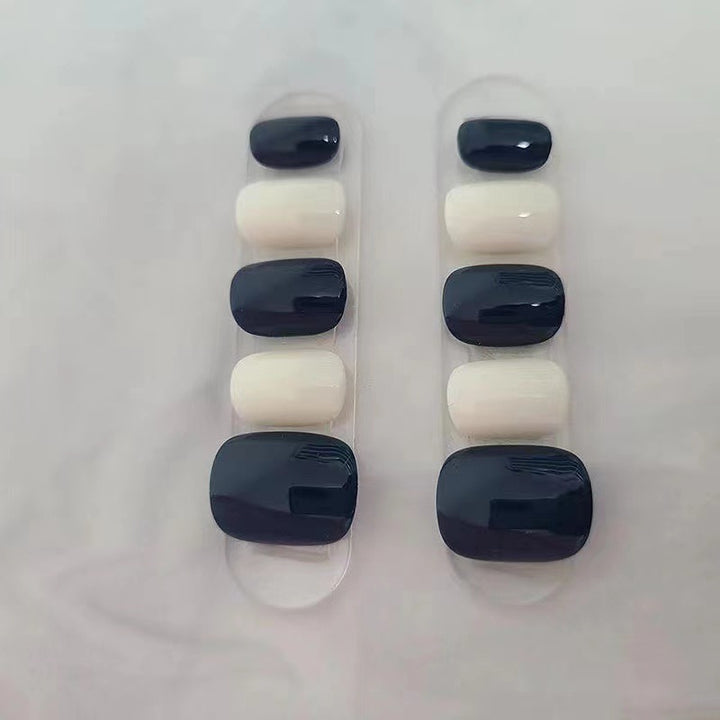 Premium Glänzendes Press-On Nagelset