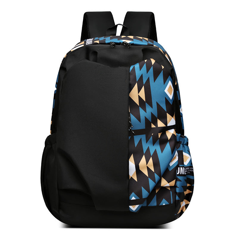Geometrischer Druck Langlebiger Rucksack Karnz