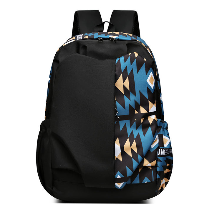 Geometrischer Druck Langlebiger Rucksack Karnz