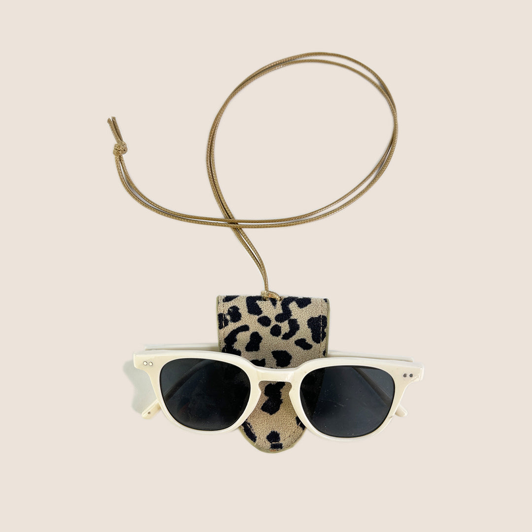 WoStylish Leopardenmuster Brillenetui Karnz