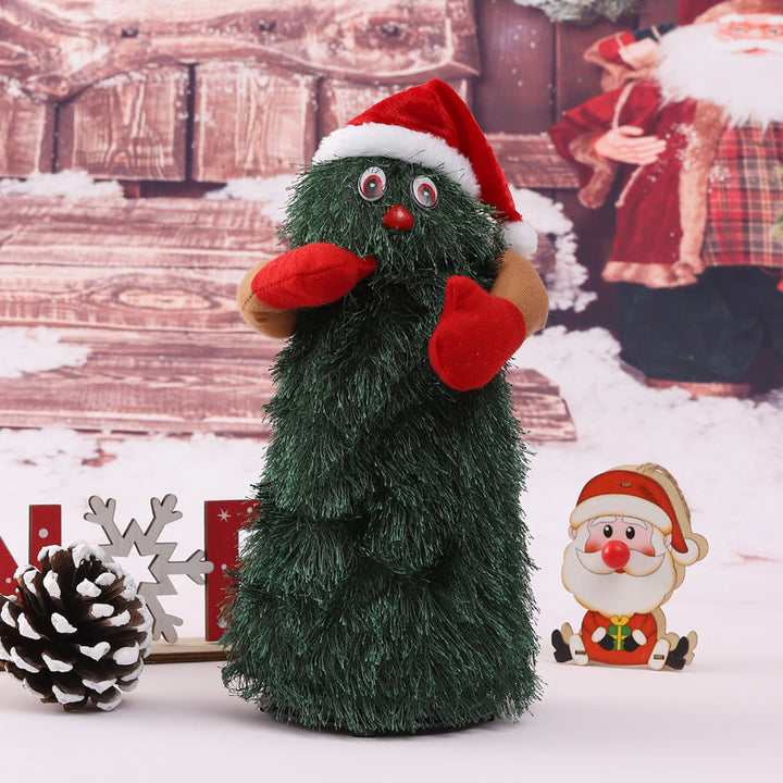 Niedliche Weihnachtsbaumfigur mit Hut Karnz