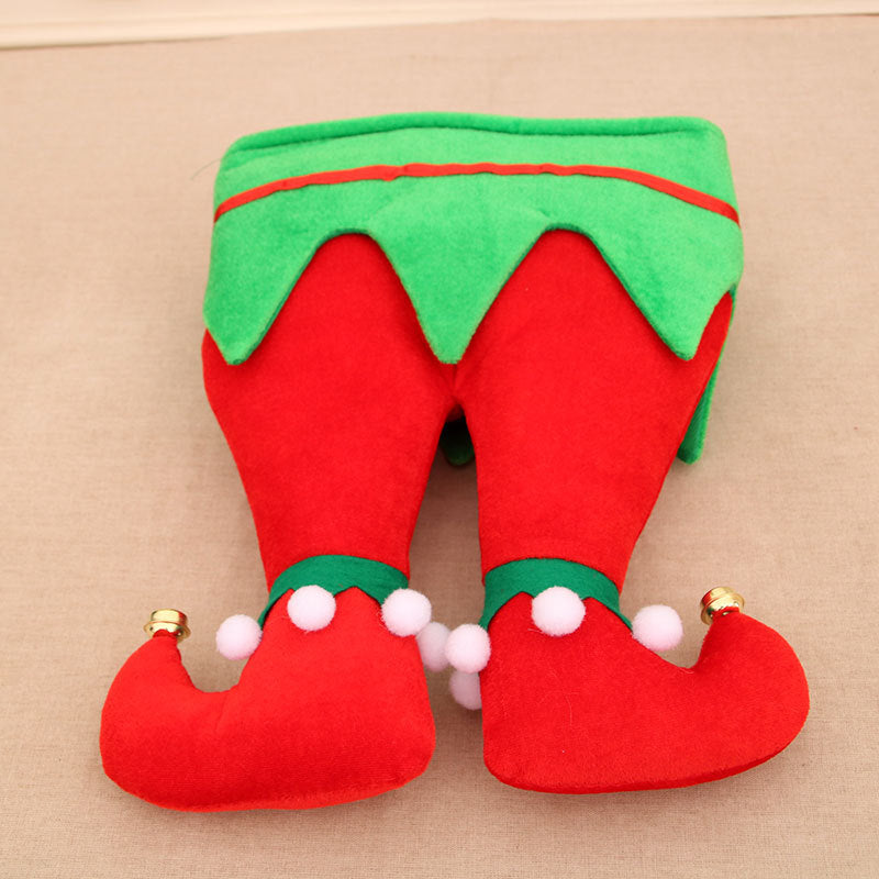 Dekoratives Santa Bein Kissen Karnz