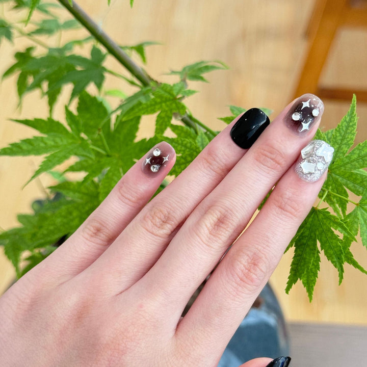 Glamouröse Press-On Nagelset