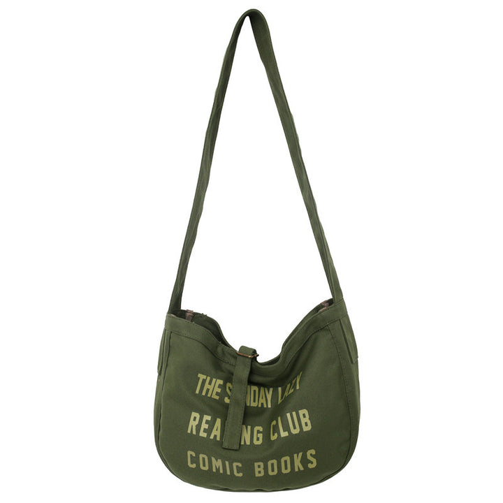 Lässige bedruckte Hobo-Tasche Karnz