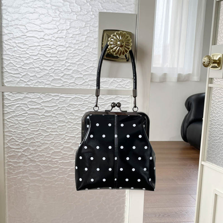 Polka Dot Vintage Handtas