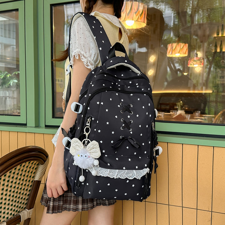 Dekorativer Sternmuster-Rucksack Karnz 1791205780